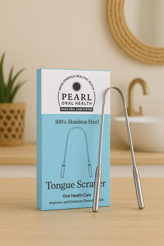 Pearl Tongue Scrapers