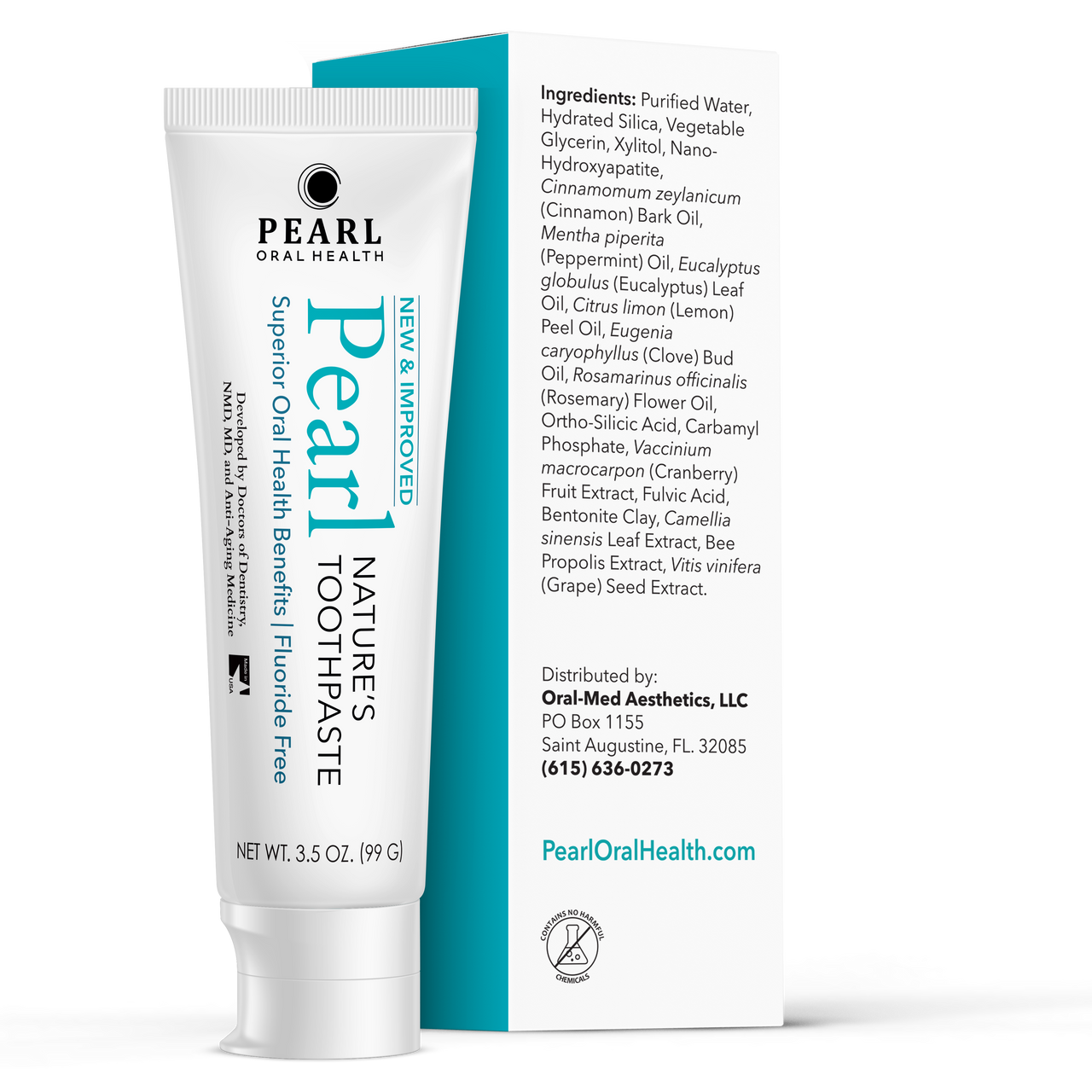 Pearl Nature's Remineralizing Toothpaste